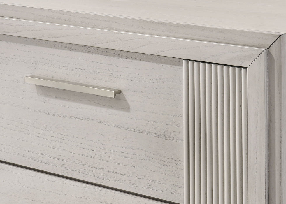 Carlton - Night Stand - White Mist