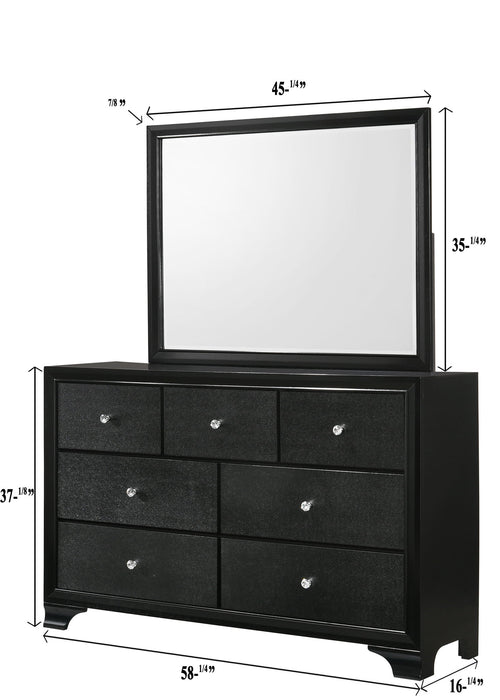 Micah - Dresser - Black