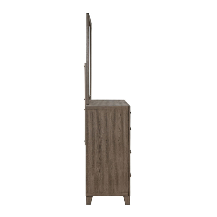 Harrisburg - Mirror - Walnut