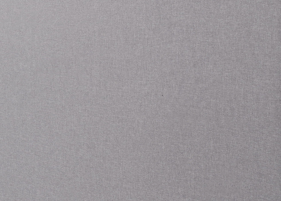 Erin - Queen Nailhead Bed - Gray