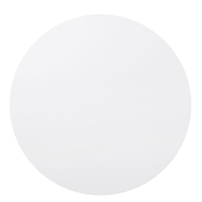 Lowry - Round Wood Top Dining Table - White
