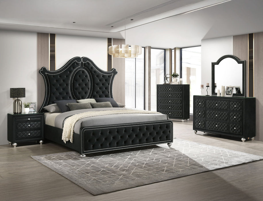 Cameo - Nightstand - Black