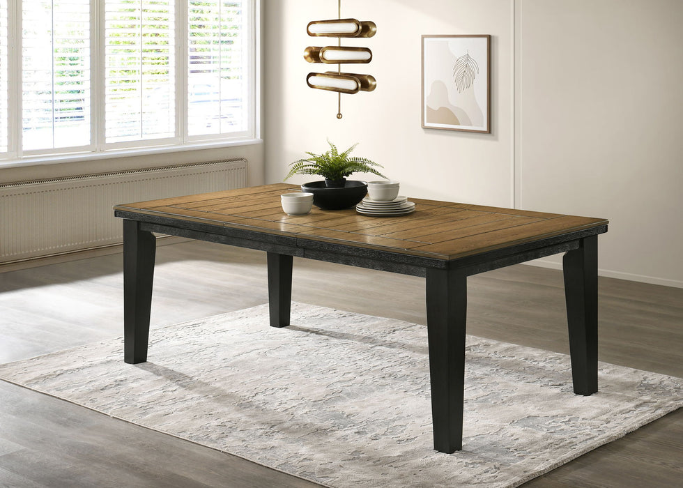 Bardstown - 6 Piece Dining Room Set - Wheat / Charcoal