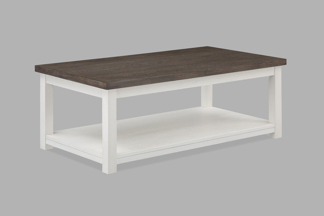Dakota - 3 Piece Table Set - White