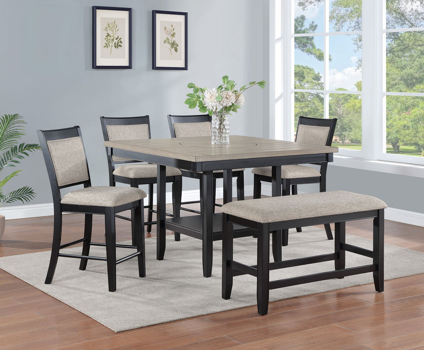 Fulton - Counter Height Table - Light Gray