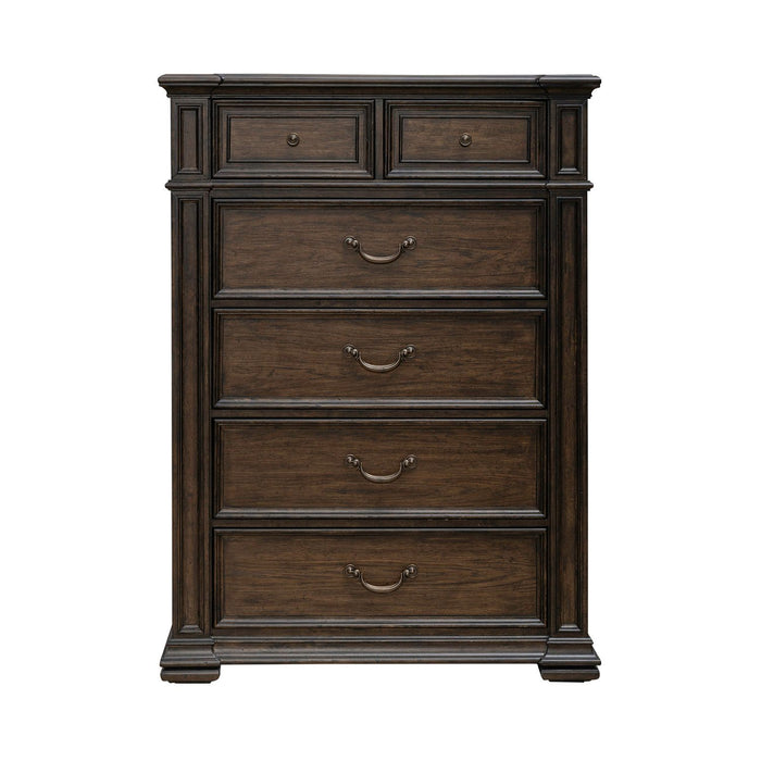 Provence Park - 6 Drawer Chest - Chateau Brown