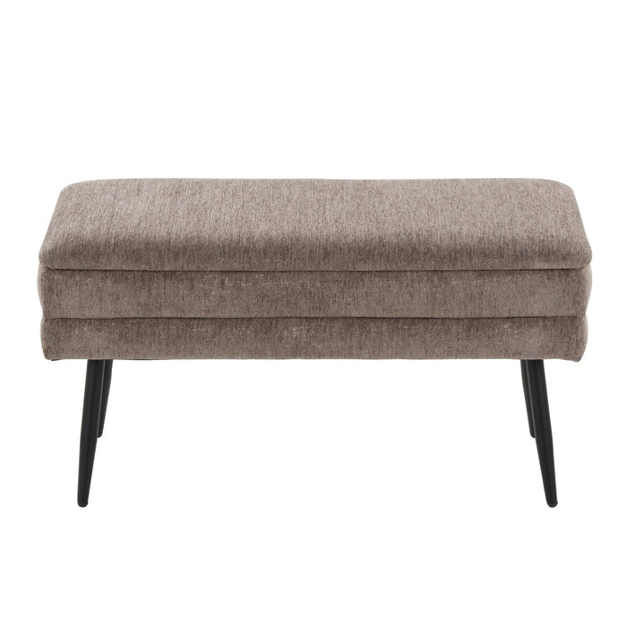 Neapolitan - Storage Bench - Black Metal