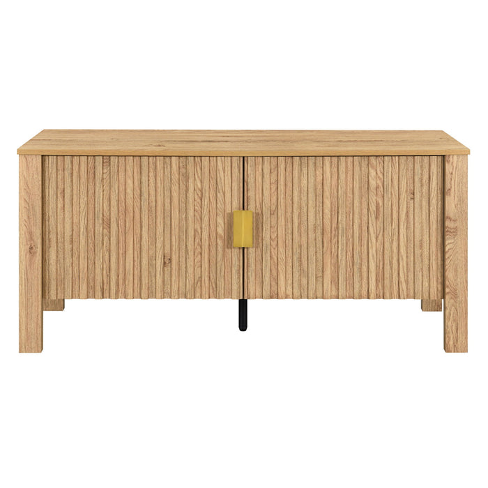 Thayer - 47" Two Door TV Console - Natural
