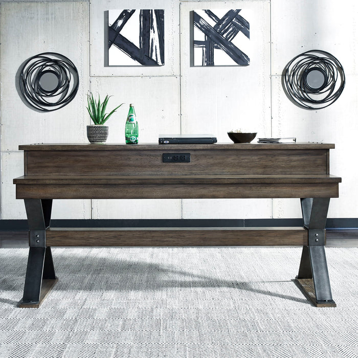 Sonoma Road - 4 Piece Dining Room Set - Weathered Beaten Bark