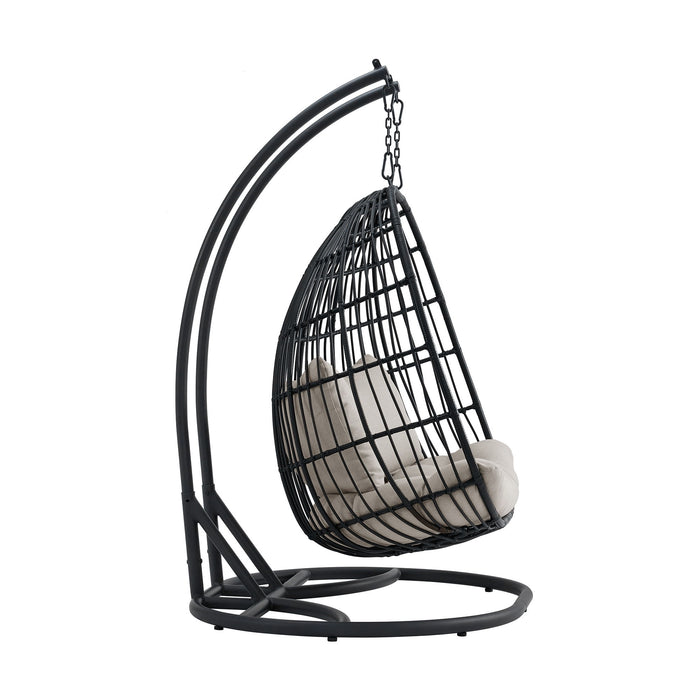 Playa - Double Swing Chair Complete - Dark Gray