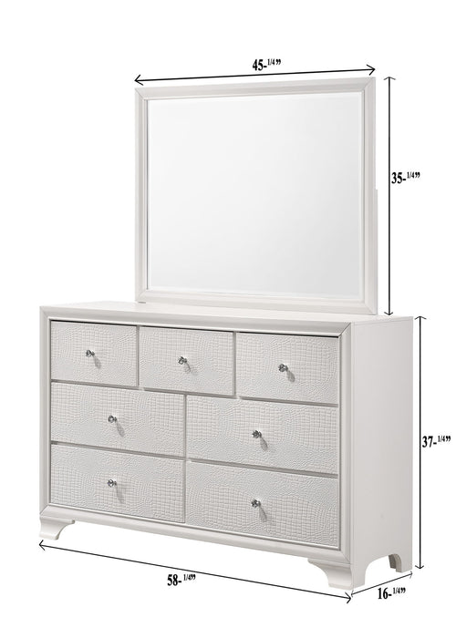 Lyssa - Dresser - White