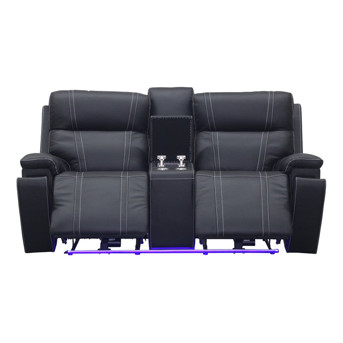 Hartley - Reclining Console Loveseat
