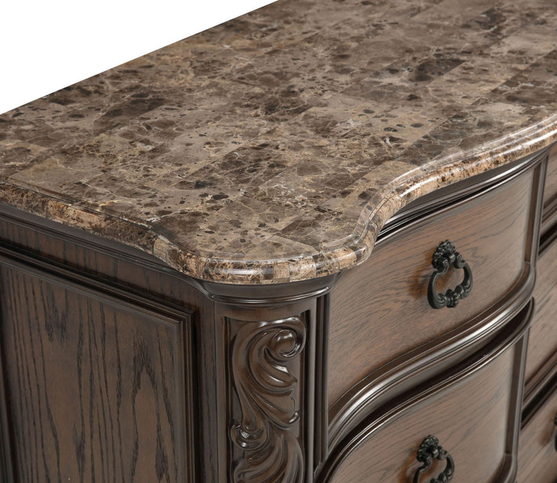 Ludwig - Nightstand - Dark Brown