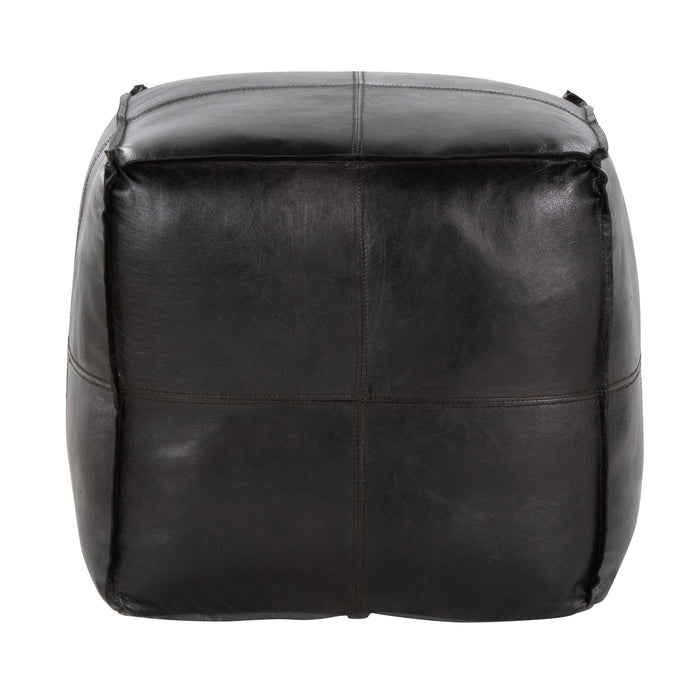 Cobbler - Pouf - Black Leather