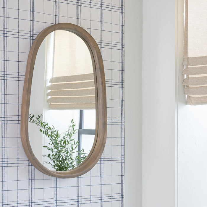 Aarilynn - Accent Mirror - Antique Brown