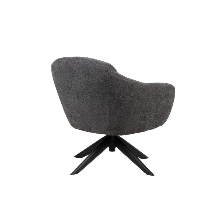 Fleming - Boucle Swivel Lounge Chair