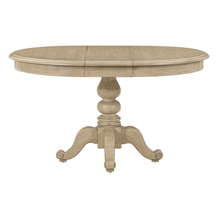 Summer House - Pedestal Table Set - Sand Dune