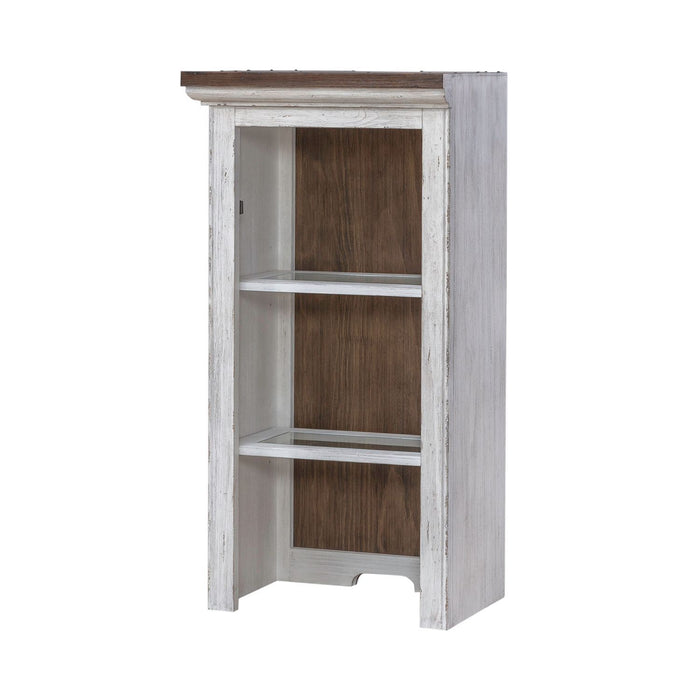 River Place - Left Pier Top - White