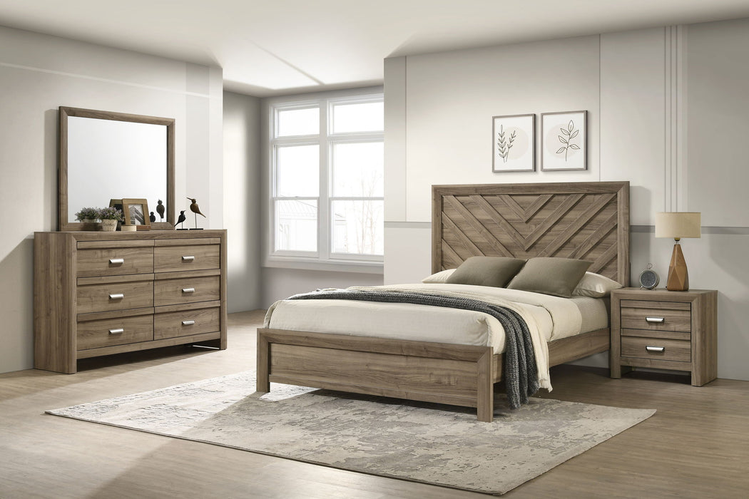Valor - Night Stand - Light Brown