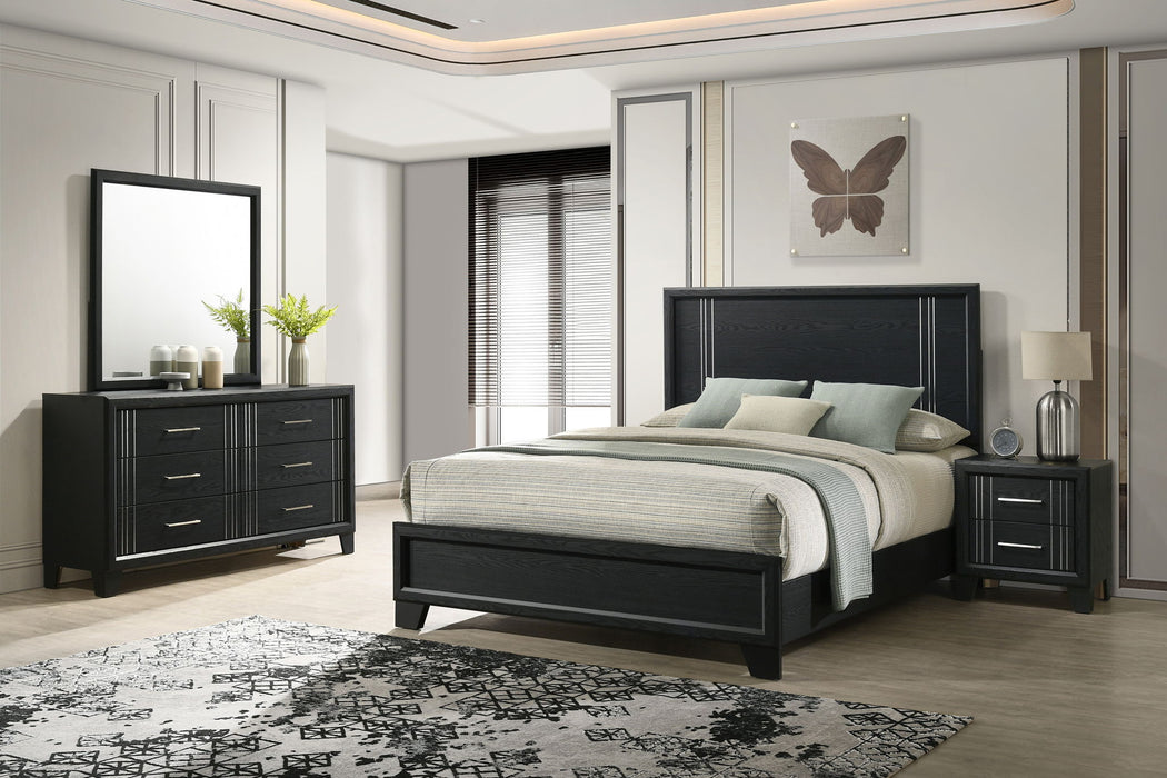 Charlie - Nightstand - Charcoal