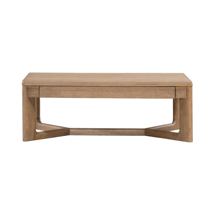 Ballentine - Rectangular Cocktail Table - Weathered Bronze