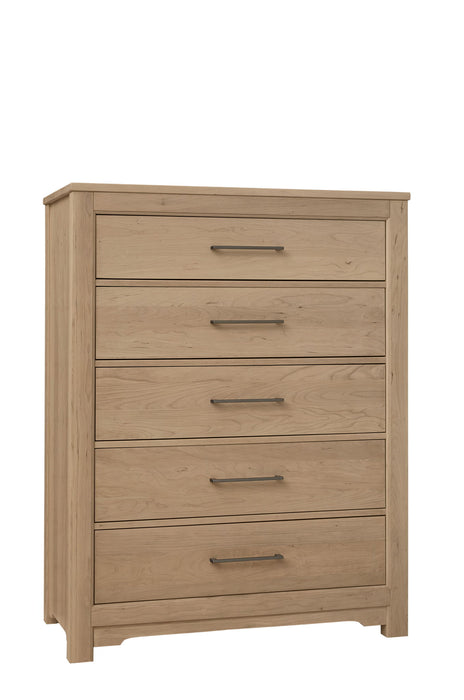 Crafted Cherry - 5 Drawers Chest