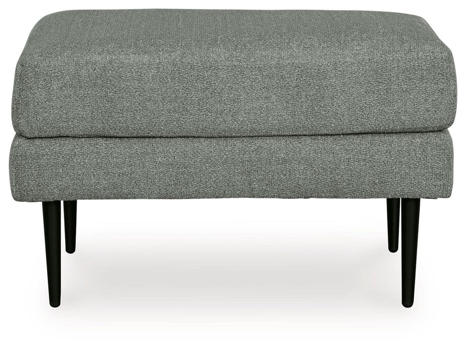 Hazela - Ottoman - Charcoal