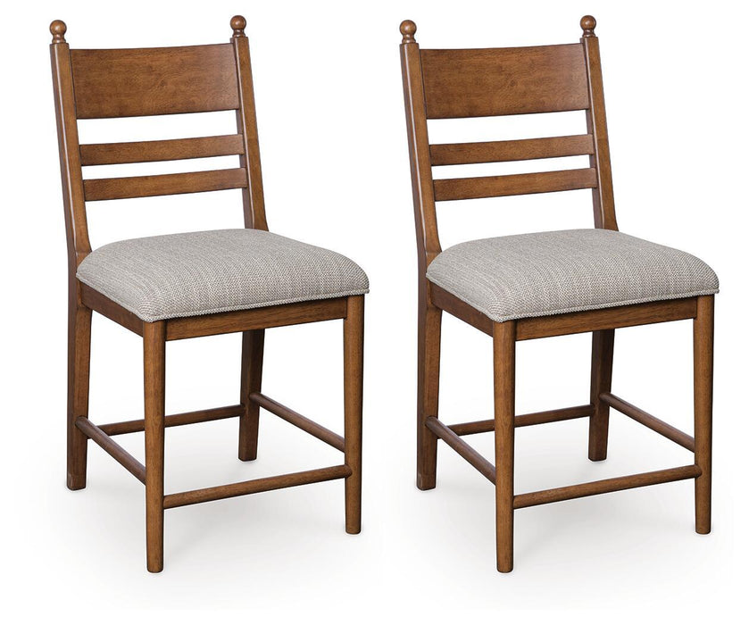 Greddinton - Upholstered Barstool (Set of 2)