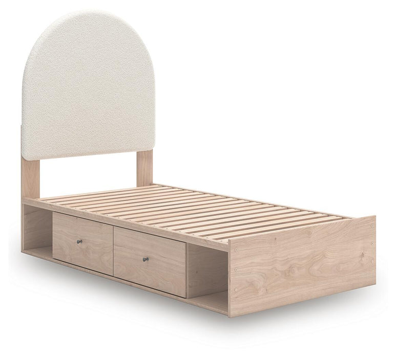 Arloster - Upholstered Panel Bed