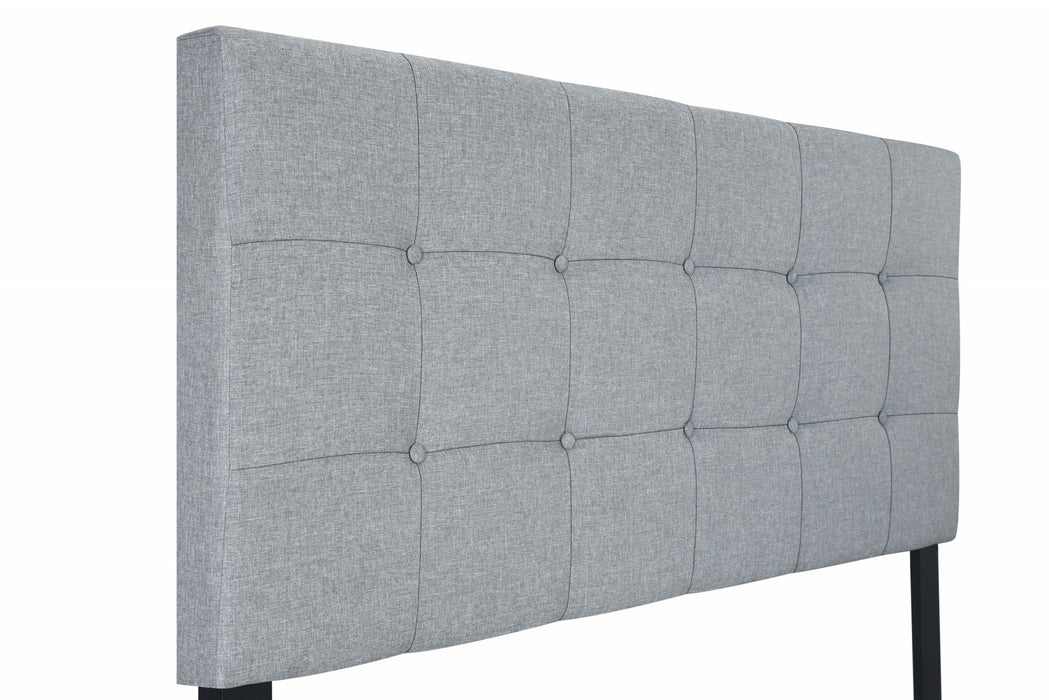 Florence - King Bed - Gray