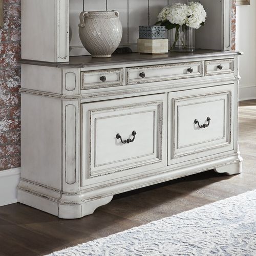 Magnolia Manor - Wood Credenza