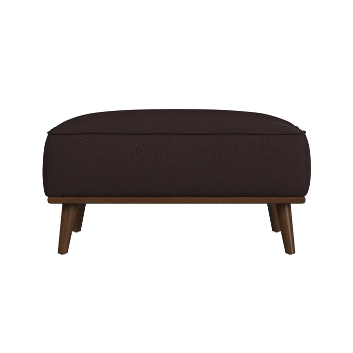 Destiny - Ottoman With Wood Base