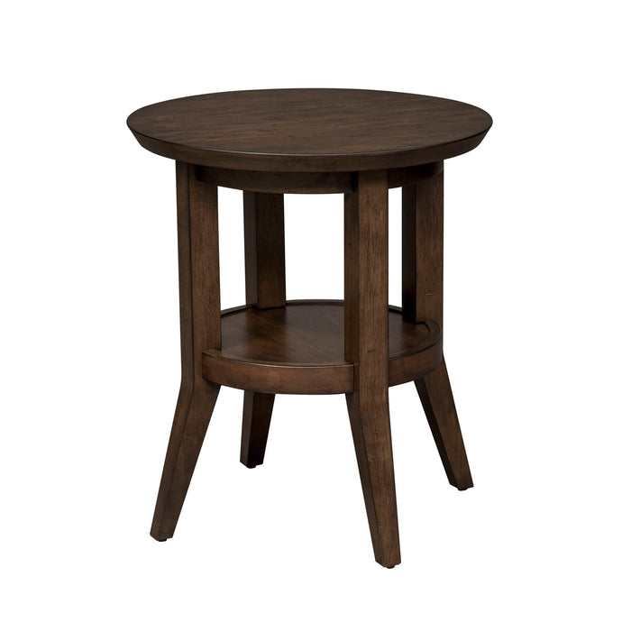Ventura Blvd - Round End Table - Bronze Spice