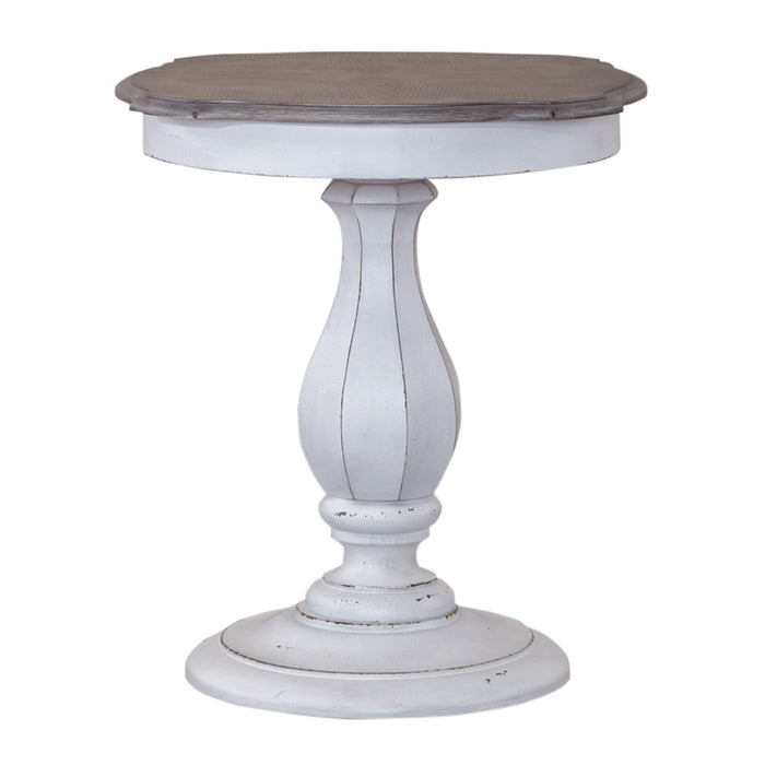 Magnolia Manor - Round Accent Table - Antique White