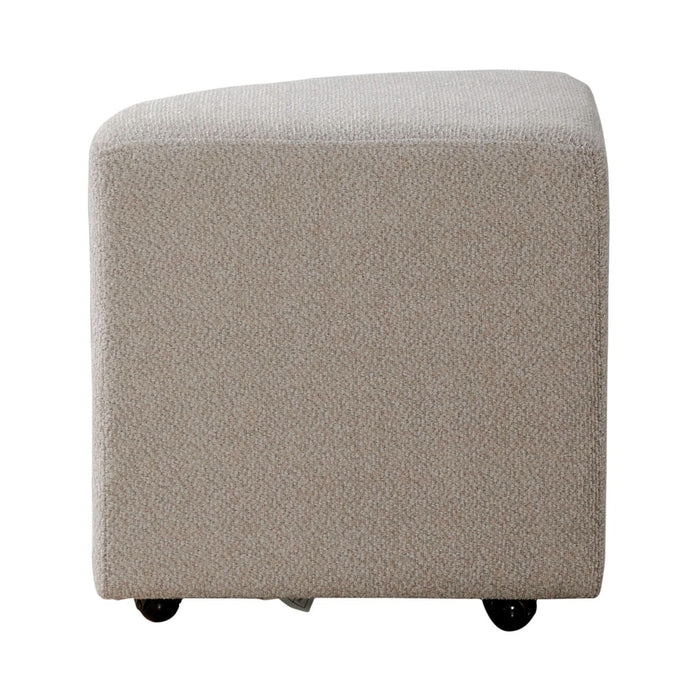 Capri - Upholstered Ottomans (Set of 2) - Brown