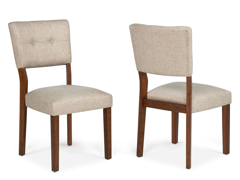 Gregory - 5 Piece Dining Room Set - Brown