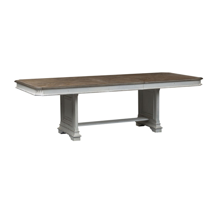 Abbey Park - Trestle Table - Antique White
