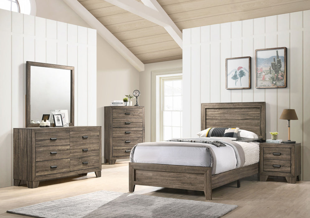 Millie - Twin Bed In One Box - Warm Gray
