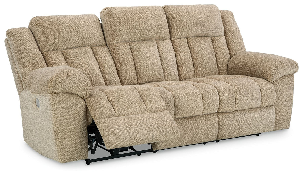 Tip-Off - Power Reclining Sofa With Adj Headrest