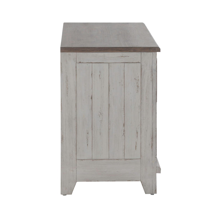River Place - Curio Base - Riverstone White & Tobacco