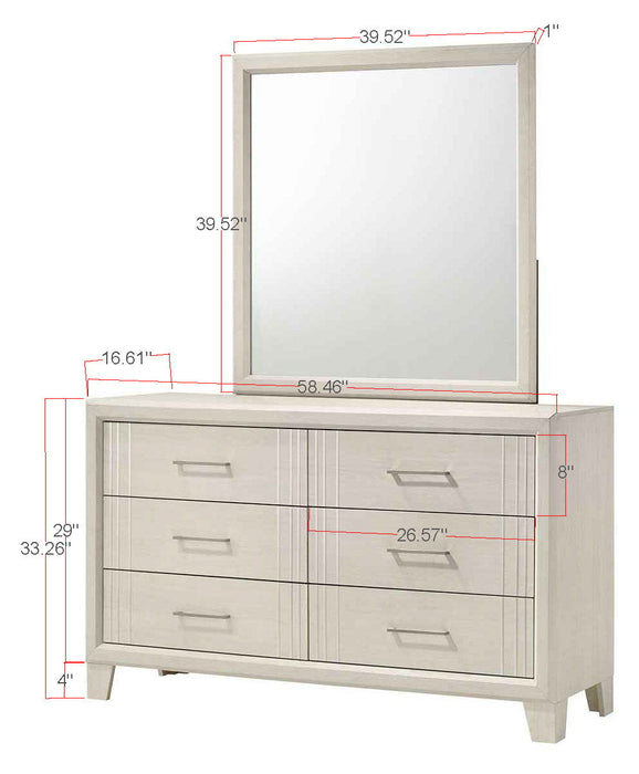 Charlie - Dresser - White