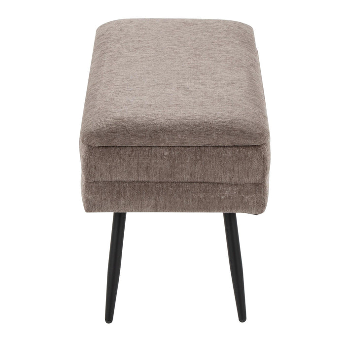 Neapolitan - Storage Bench - Black Metal