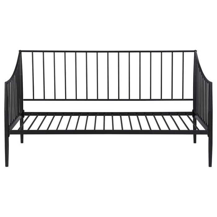 Newbury - Metal Twin Daybed Bed Frame - Matte Black