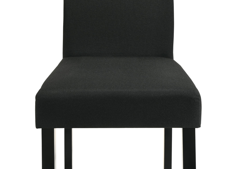 Resia - 5 Piece Dining Room Set - Black