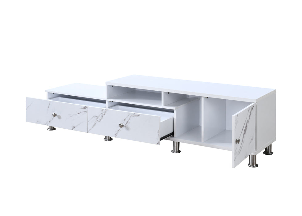 Tessa - TV Stand - White