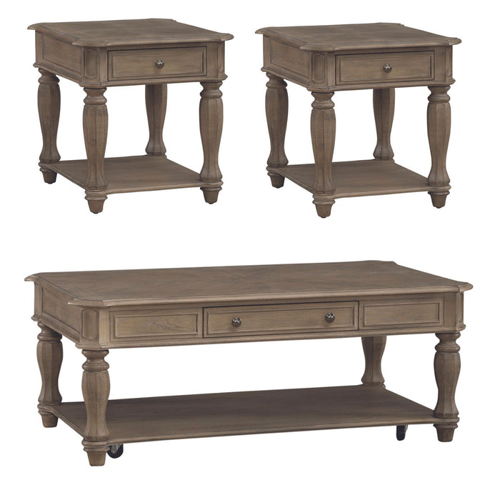 Magnolia Manor - Alternate 3 Piece Set - Weathered Bisque
