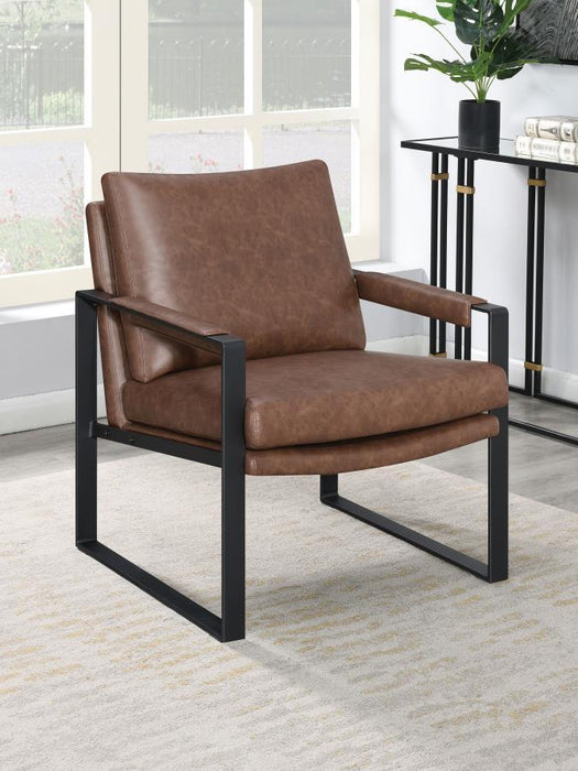 Rosalind - Upholstered Track Arm Accent Chair