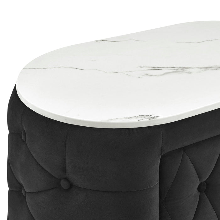 Natalia - Nightstand - Black