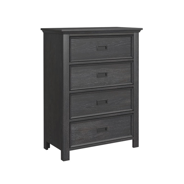 Hampton Kids - Bunk With Ladder And Trundle Bedroom Set