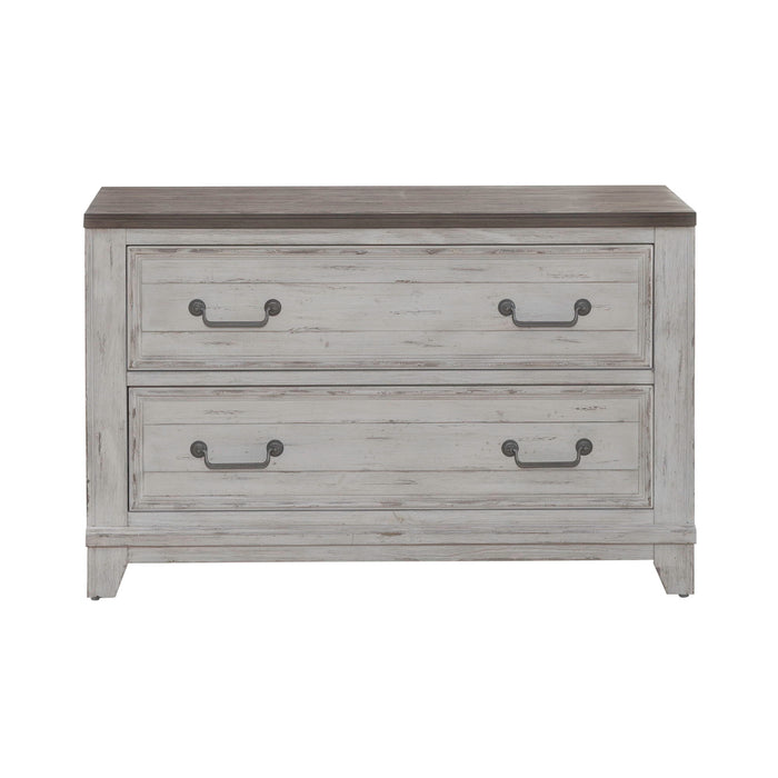 River Place - Curio Base - Riverstone White & Tobacco